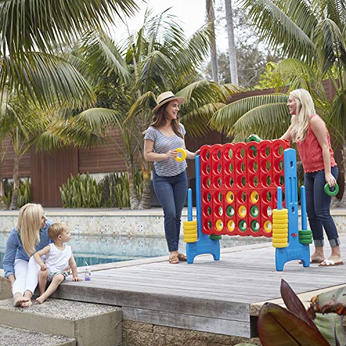 ECR4Kids Jumbo 4-To-Score, Giant Game Set