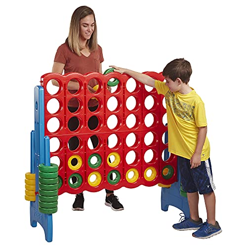 ECR4Kids Jumbo 4-To-Score, Giant Game Set
