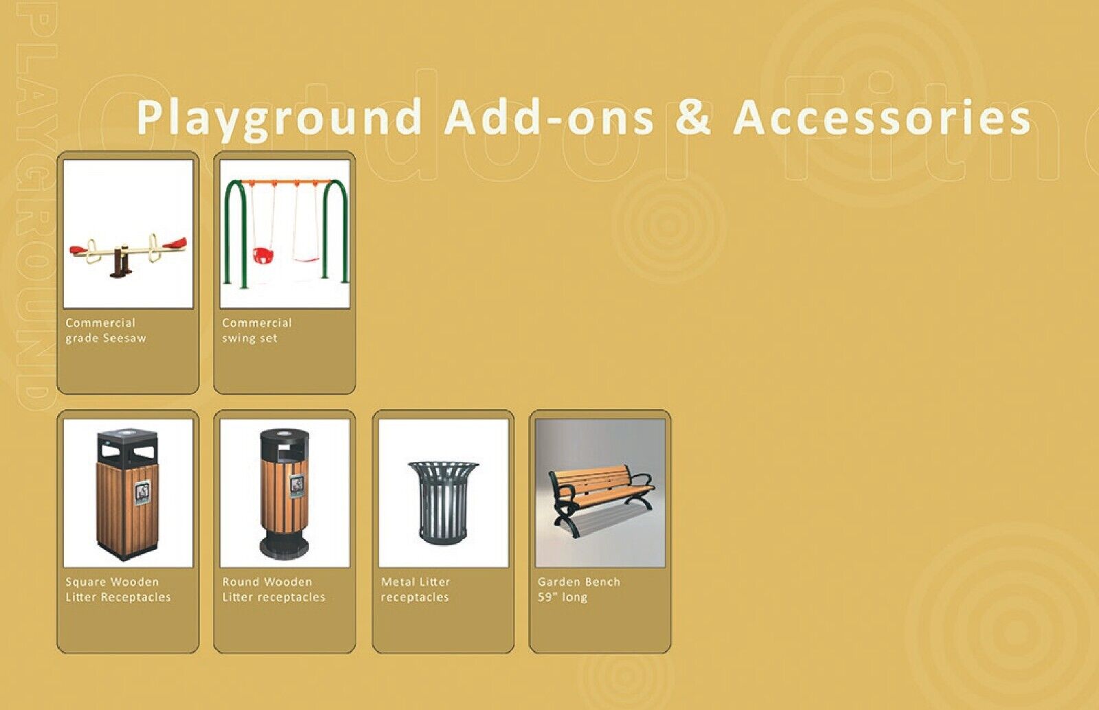 Playground Equipment for Church, Daycare, Preschools, Communities