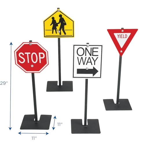 Angeles Traffic Signs Set - Playful Daycare Equipment