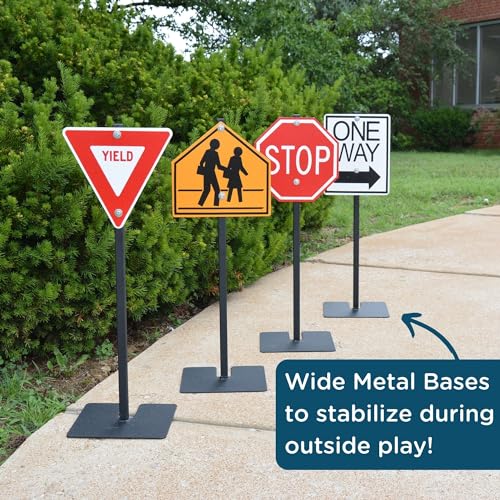 Angeles Traffic Signs Set - Playful Daycare Equipment