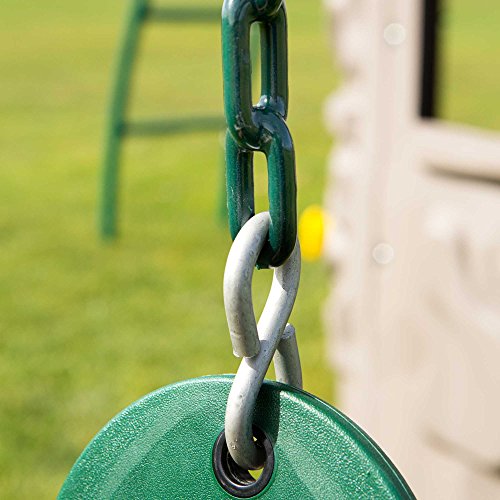 LIFETIME 90630 Adventure Tower Deluxe Swing Set, Green