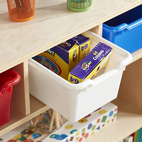 20-Piece Assorted ECR4Kids Scoop Front Storage Bin