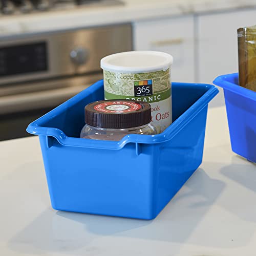 20-Piece Assorted ECR4Kids Scoop Front Storage Bin