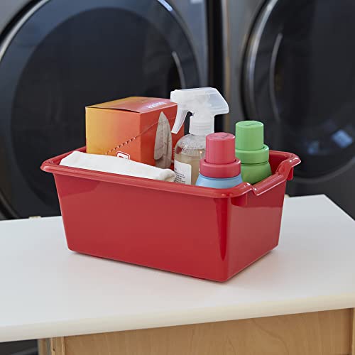 20-Piece Assorted ECR4Kids Scoop Front Storage Bin