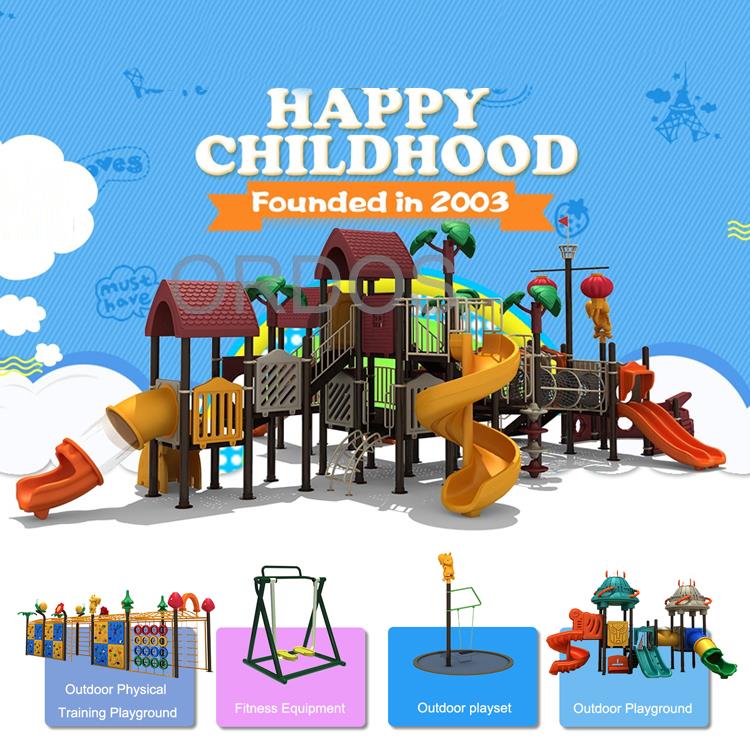 Small Custom Outdoor Playground Slide for Daycares & Preschools