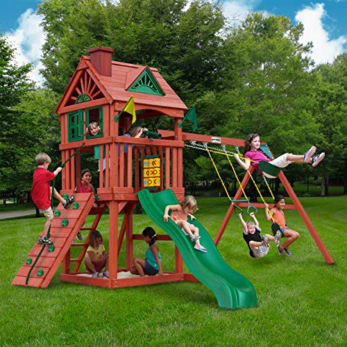 Nantucket II Wood Swing Set for Daycares and Preschools