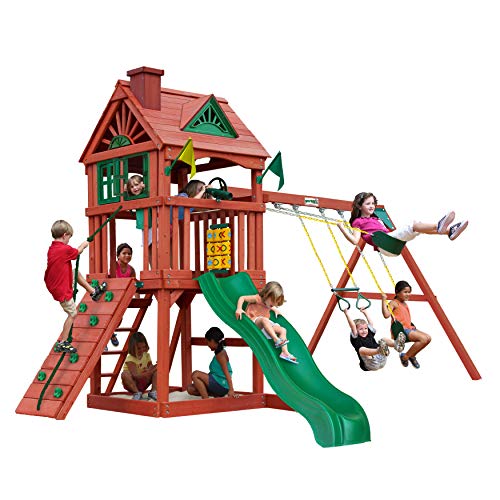 Nantucket II Wood Swing Set for Daycares and Preschools