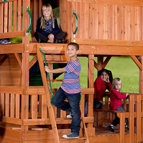 Liberty II Cedar Wood Playset Swing Set
