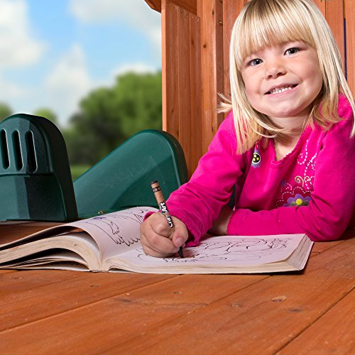 Liberty II Cedar Wood Playset Swing Set