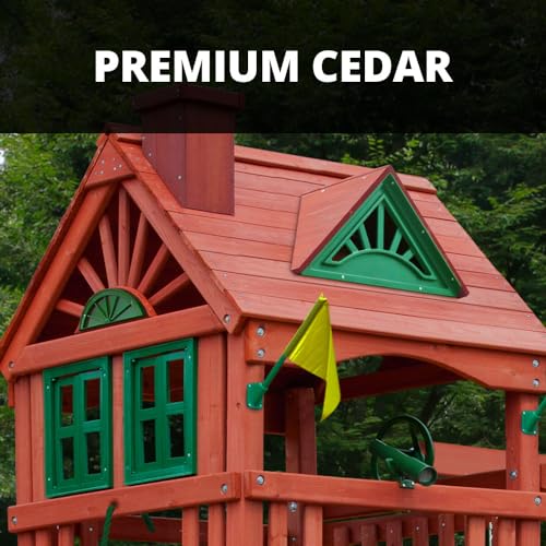 Nantucket II Wood Swing Set for Daycares and Preschools