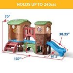 Step2 Clubhouse Climber Playset: Kids Outdoor Playground Gym