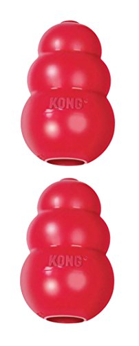 (2 Pack) KONG King Classic Dog Toy, XX-Large, Red
