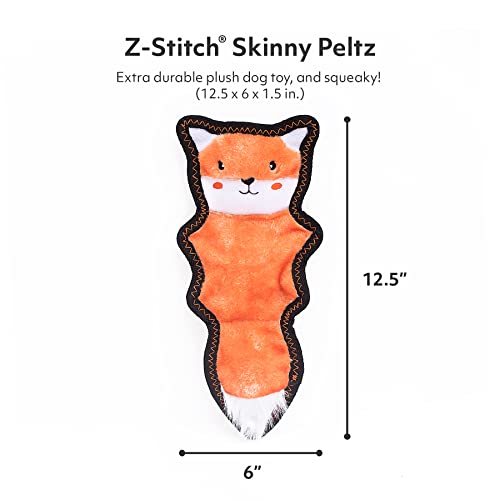 ZippyPaws Skinny Peltz Fox Toy