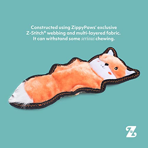 ZippyPaws Skinny Peltz Fox Toy