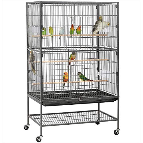 Large Bird Cage with Stand for Multiple Species
