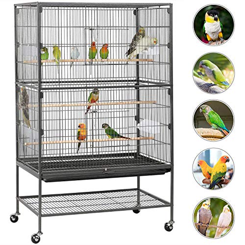 Large Bird Cage with Stand for Multiple Species