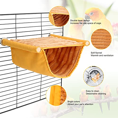 Bird Hammock Snuggle Hut Cage Perch Toy