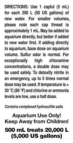 Seachem Prime - Chemical Remover for Fish Tank