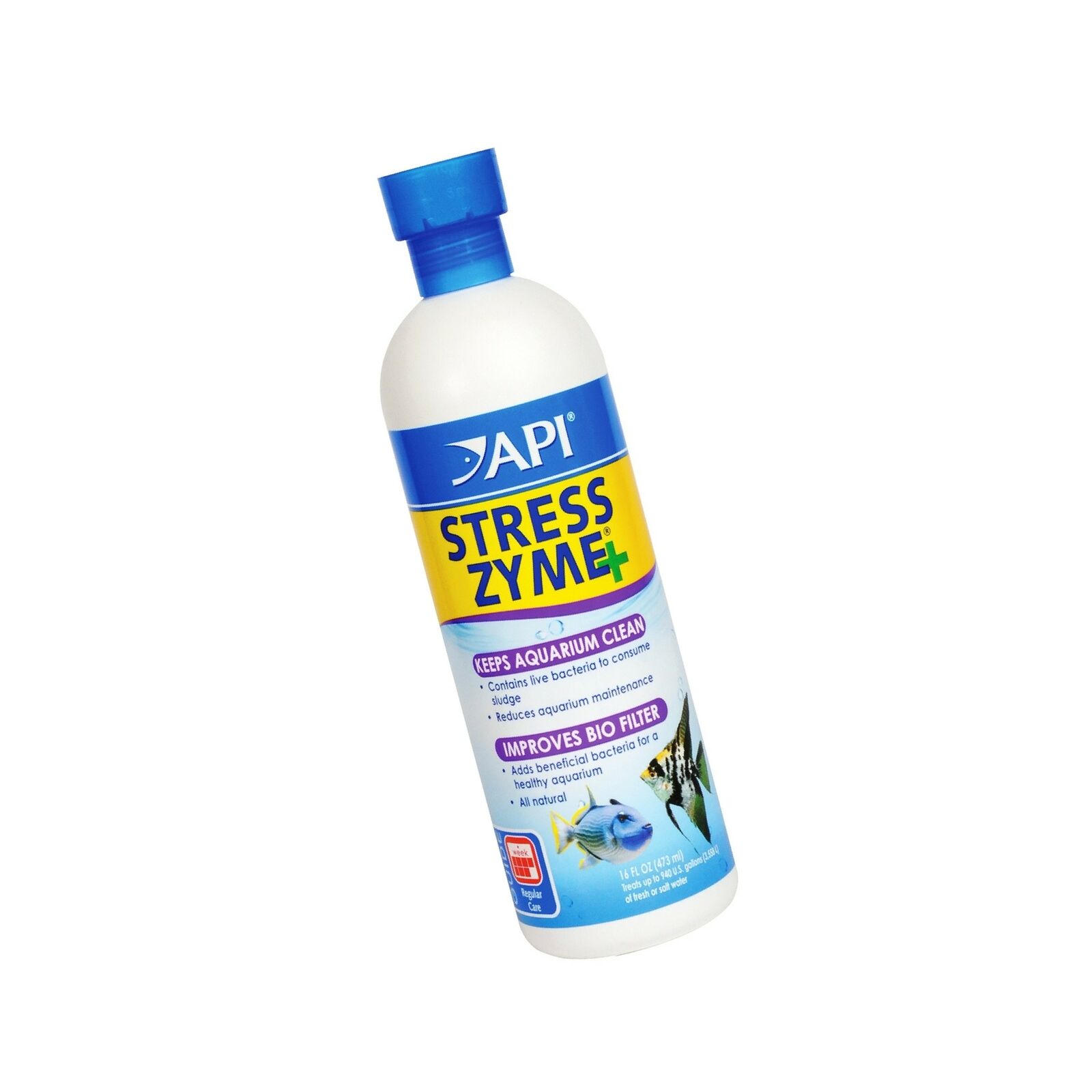 API Stress Zyme Aquarium Cleaning Solution (16oz)