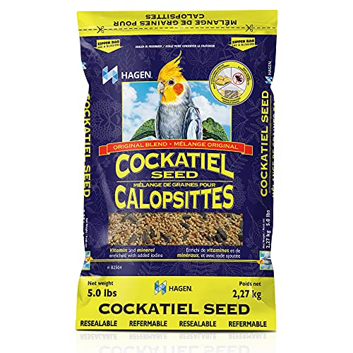 Hagen Cockatiel Staple Vme Seed, 5-Pound