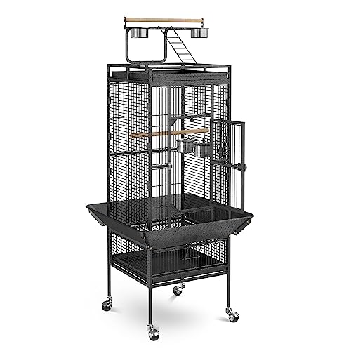 61-Inch 2in1 Large Bird Cage with Stand