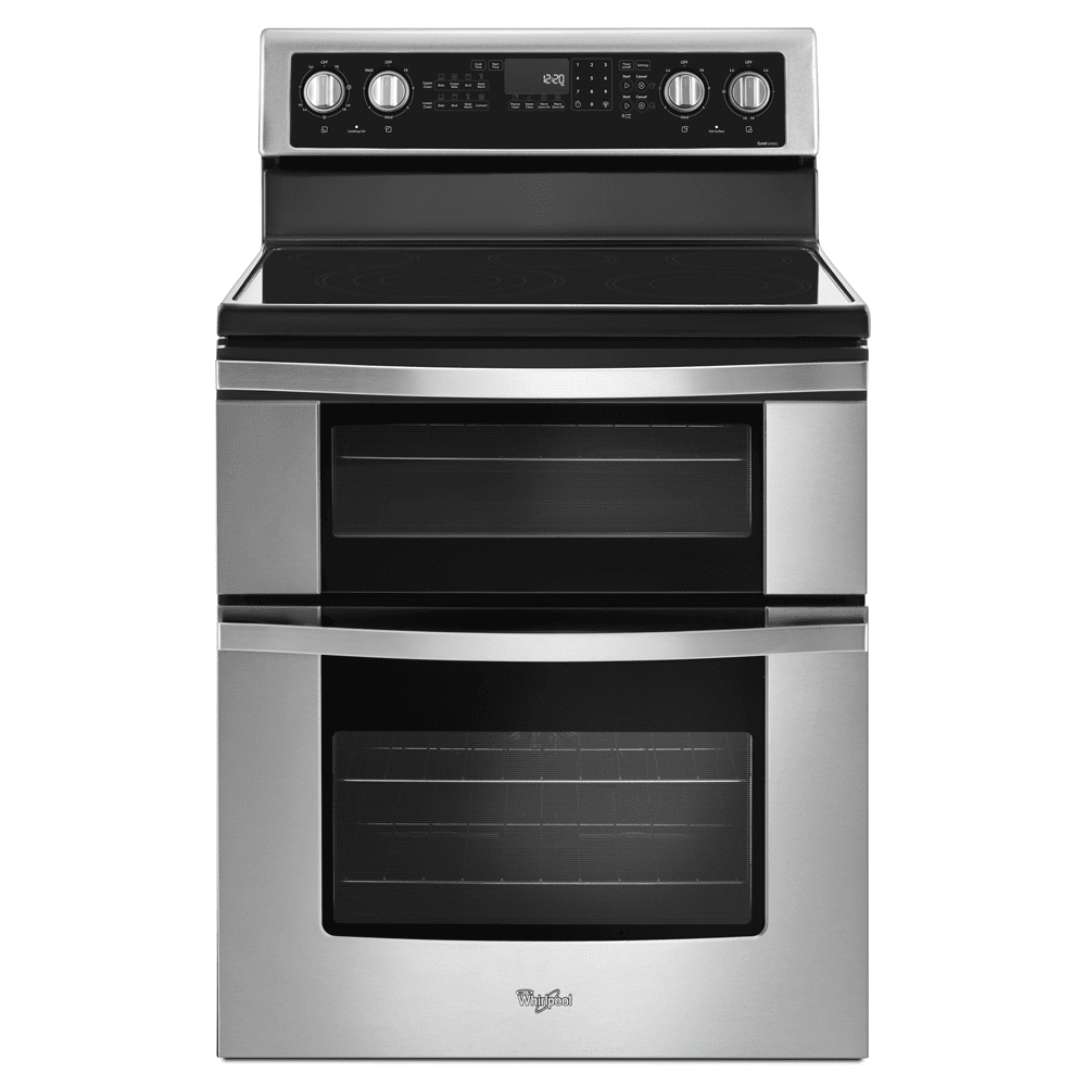 Whirlpool Double Oven Convection Range in Stainless Steel