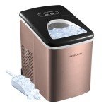 Frigidaire Stainless Steel Portable Ice Maker Machine