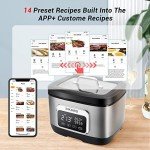 Inkbird Wifi Sous Vide Cooker with 14 Recipes