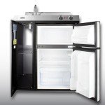 30" All-In-One Kitchenette with Refrigerator and Cooktop