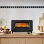 Balmuda Steam Oven Toaster, 5 Modes, Black