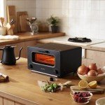 Balmuda Steam Oven Toaster, 5 Modes, Black