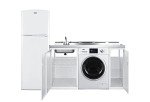 Summit 83" All-In-One Kitchenette with Washer/Dryer