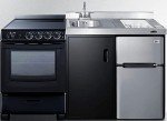 Summit 63" All-in-One Kitchenette with Appliances