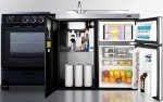 Summit 63" All-in-One Kitchenette with Appliances