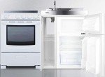 Summit 54" All-in-One Kitchenette with Appliances