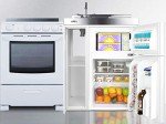 Summit 54" All-in-One Kitchenette with Appliances