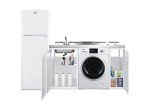 Summit 83" All-In-One Kitchenette with Washer/Dryer