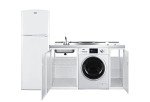 Summit 83" All-In-One Kitchenette with Washer/Dryer