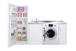 Summit 83" All-In-One Kitchenette with Washer/Dryer