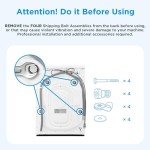 Midea 24" Compact Front-Load Washer 2.5 Cu.ft