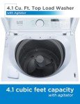 BLACK+DECKER 4.1 Cu. Ft. Top Loading Washer