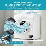 Euhomy 3.5 cu ft Portable Laundry Dryer, White
