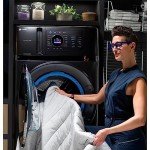 GE Profile 28" Smart Washer/Dryer Combo, 4.8 Cu.Ft