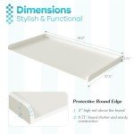 Kaboon Countertop Washer Dryer Station - White