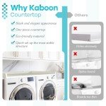 Kaboon Countertop Washer Dryer Station - White