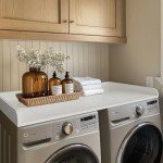 Kaboon Countertop Washer Dryer Station - White