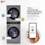 LG WashTower™: 4.5 cu. ft. Washer & 7.4 cu. ft. Dryer