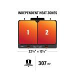 Blackstone 22-Inch Ceramic Electric Griddle - 1200W