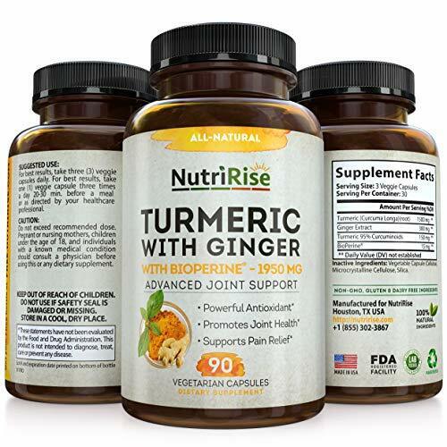 Turmeric Curcumin with Ginger & Black Pepper Extract